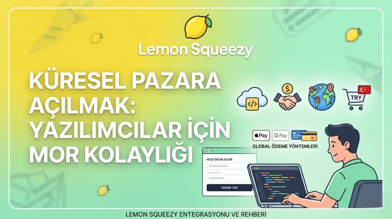 Lemon Squeezy ile Küresel Pazara Açılmak: Yazılımcılar İçin MoR Kolaylığı