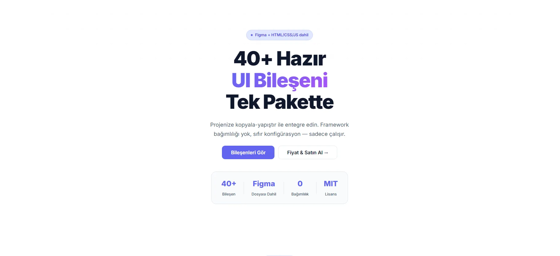 UIKit Pro: 40+ Hazır Bileşen ile Modern UI Kit Çözümü