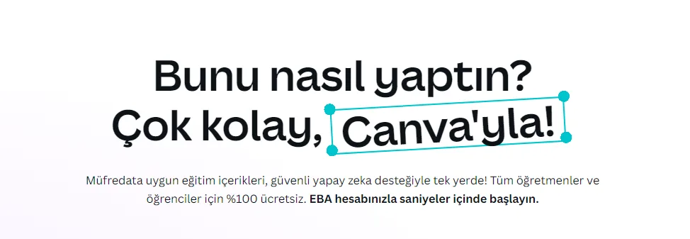 Canva Öğrenci Lisans ile Tasarımda Sınırları Kaldırın