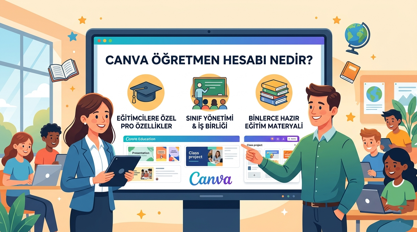 Canva Öğretmen Hesabı Nedir? Eğitimciler İçin Tam Rehber