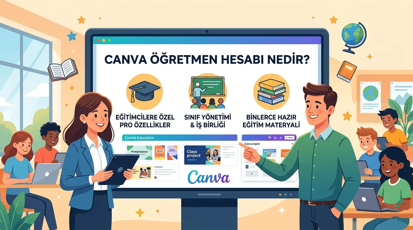 Canva Öğretmen Hesabı Nedir? Eğitimciler İçin Tam Rehber