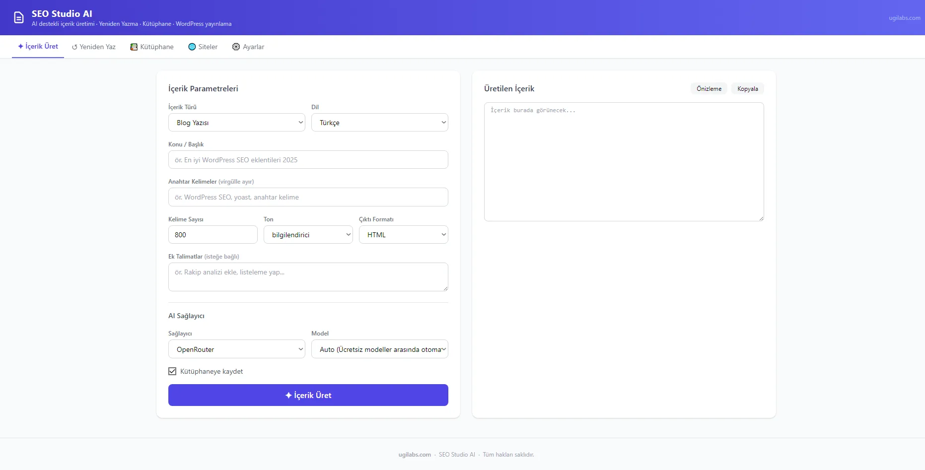 SEO Studio AI: Yapay Zeka ile Google Sıralamalarında Zirveye Tırmanın