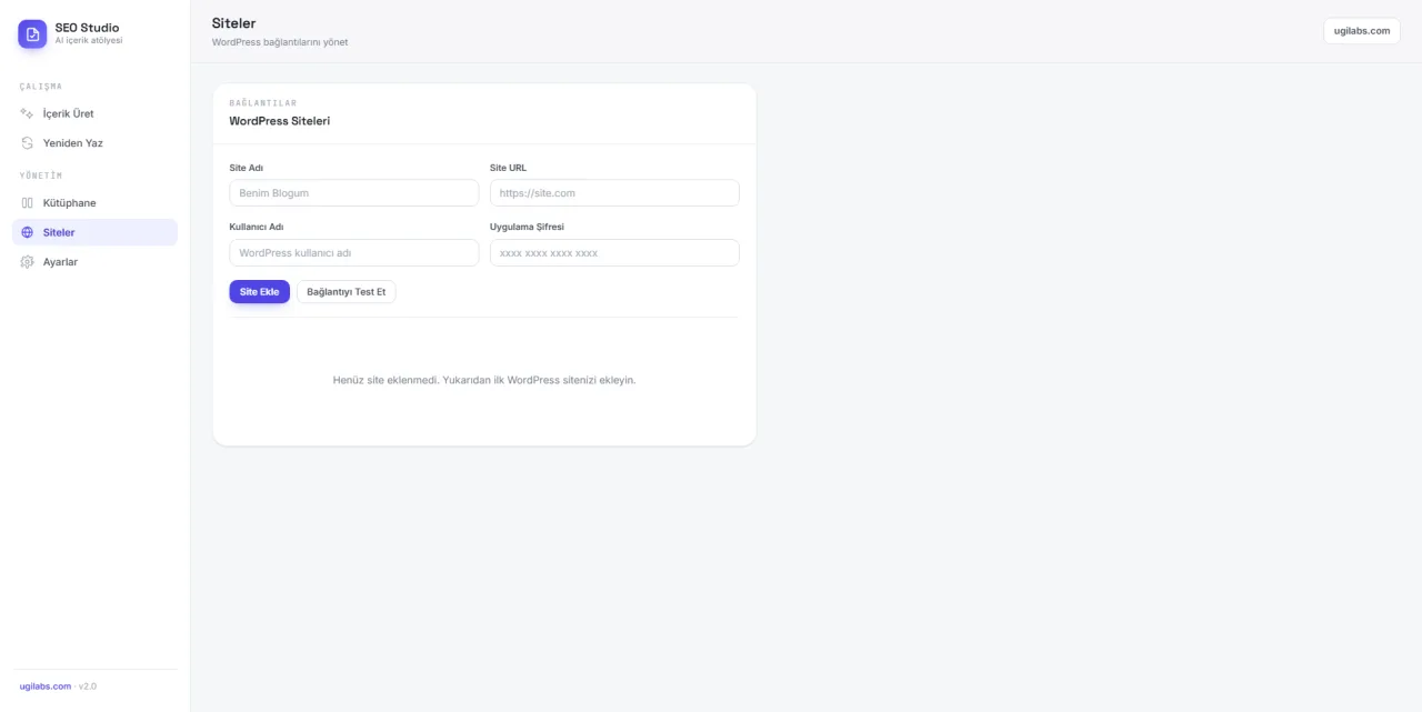 SEO Studio AI: Yapay Zeka Destekli Profesyonel SEO ve İçerik Üretim Platformu görsel 4